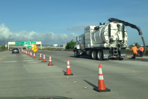 Road work scheduled this weekend on H1 airport viaduct - Eastbound lanes